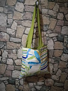Nákupné tašky - Nákupná plátenná taška Dvojičky z mojej dielničky - 11209684_