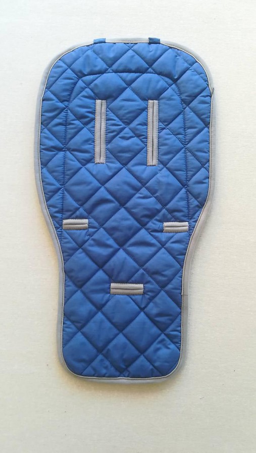 Detský textil - VLNIENKA podložka do kočíka INGLESINA APTICA s prešitím ELEGANT grey - 11213575_