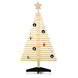 Dekorácie - Drevený vianočný stromček 110 cm - 11210696_