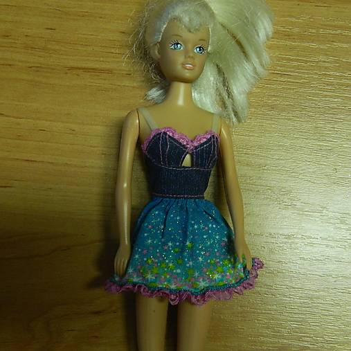  - Šité Barbie šaty (mini šaty) - 11218561_