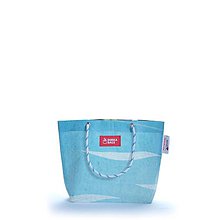 Veľké tašky - Nadácia DeDo: DORKA bag (Morské vlny) - 11220357_