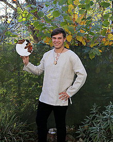 Pánske oblečenie - Ľanová košeľa Roman - 11222060_