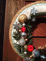 Dekorácie - Vianočný venček 6 - 11220863_