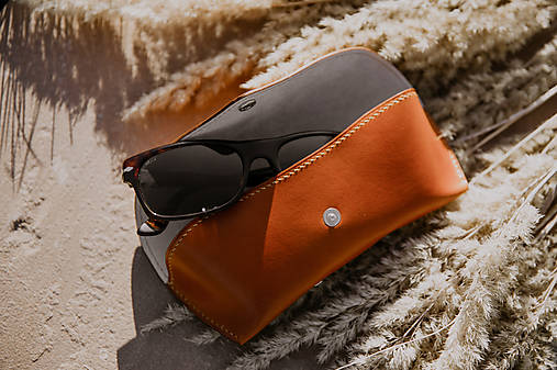 Taštičky - Sunflower Glasses Case (Čierna) - 11224487_