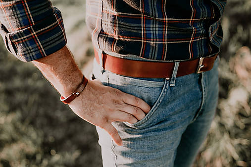 Náramky - Sage Bracelet (Dĺžka: 21cm - Čierna) - 11224731_