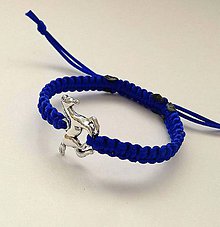 Náramky - Náramok - koník (modrá) - 11225606_
