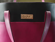 Nákupné tašky - Diva- nákupná kožená taška - 11230443_