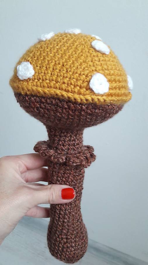 Dekorácie - hríbik jesenný - 11228920_