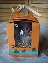 Papiernictvo - Darčeková krabička na vianočné gule s 3D fotkou - 11232709_