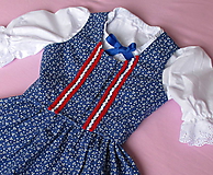 Detské oblečenie - bavlnený dievčenský lajblík - živôtik ku kroju - 11237641_