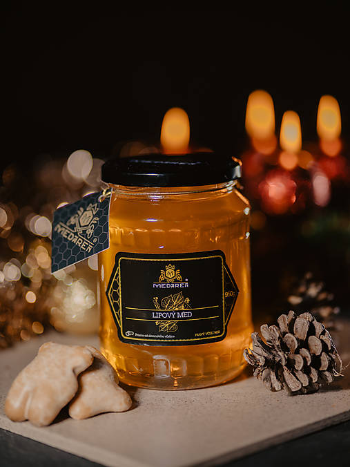 Včelie produkty - Lipový med 950g - 11238313_