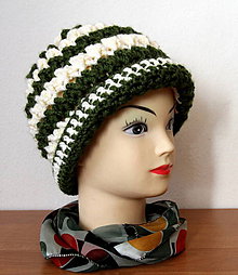 Iné oblečenie - Háčkované čiapky-nová kolekcia - 11236554_