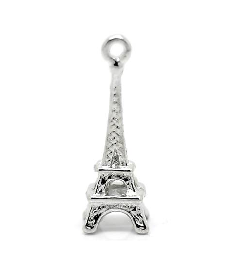  - Prívesok Eiffelova veža 2,4 x 0,8 cm  - 11241583_