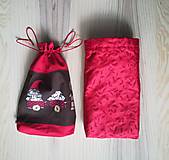 Úžitkový textil - Darčekové vrecko - vianočné lux - 11240176_