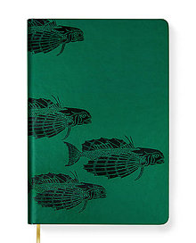 Papiernictvo - Zápisník A5 Lietajúca ryba (Zápisník A5 Lietajúca ryba (bez gumičky)) - 11239138_