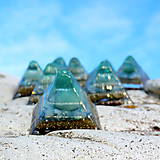 Dekorácie - Pyramid * Zelené světlo Archanděla * Avanturin - 11242738_