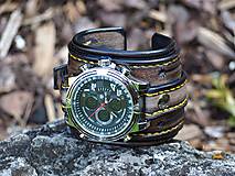 Náramky - Kožené hodinky,remienok z pravej kože II - 11242757_