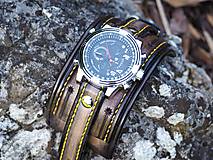 Náramky - Kožené hodinky,remienok z pravej kože II - 11242759_