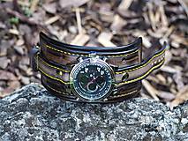 Náramky - Kožené hodinky,remienok z pravej kože II - 11242761_