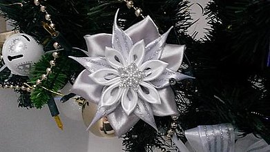 Dekorácie - Vianočná hviezda - ozdoba na stromček - 11248087_