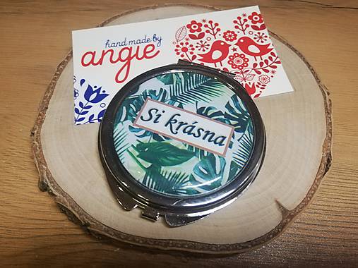 Zrkadielka - Zrkadielko "si krásna" - 11253414_