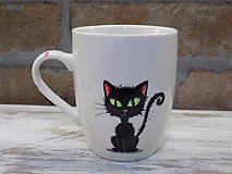 Nádoby - Hrnček - Black Cat - 11254064_