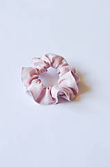 Scrunchie gumička ružová
