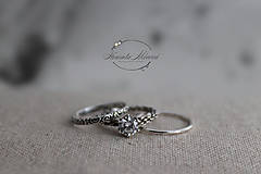 Prstene - strieborný prsteň pre rockovú princeznú - 11265333_