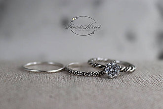 Prstene - strieborný prsteň pre rockovú princeznú Výpredaj pôvodne 120/30e - 11265357_