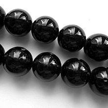 Minerály - MARBLE kameň-12mm-1ks (čierna) - 11271298_