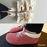 Ponožky, pančuchy, obuv - Merino liners for barefoot gobi /vložky Merino wool - 11271526_