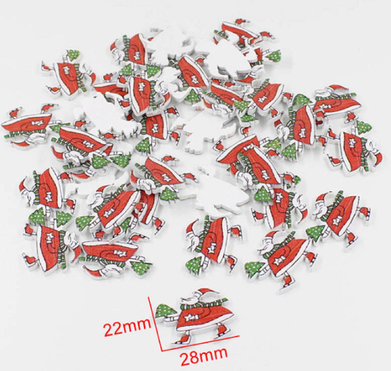 Výrez vianočný mix  (Santa)