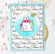Papiernictvo - Vianočná pohľadnica - 11269836_