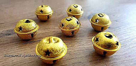 Galantéria - Rolnička 20 mm - Zlatá - 11271818_