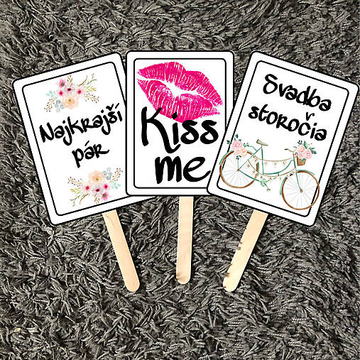 Papiernictvo - Svadobné rekvizity na fotenie - 11271784_