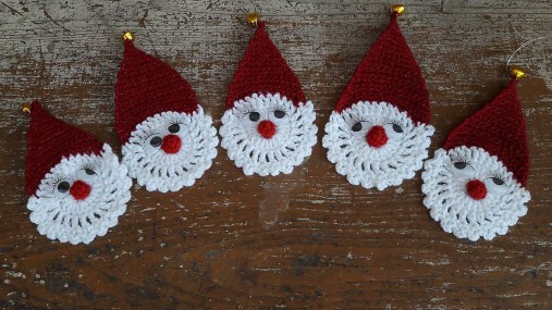 Dekorácie - mikuláškovia v bodró čiapočkách - 11275503_