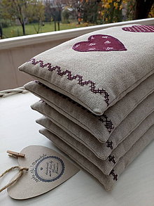 Úžitkový textil - Vyhrievací vankúšik s levanduľou - 11280597_