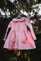 Detské oblečenie - Detský ľanový kabátik - 11281158_