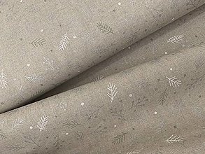 Textil - Bavlnené latky dovoz Taliansko STRIEBRO - 11285429_