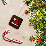Dekorácie - FIMO vianočné ozdoby čokoládky - 11283263_