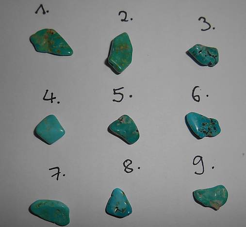 Minerály - colection minerais 79096926436 (tyrkys č.5) - 11288546_