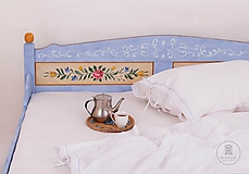 Nábytok - Ručne maľovaná posteľ (rôzne veľkosti) - 11291311_