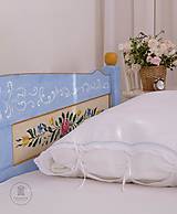 Nábytok - Ručne maľovaná posteľ (rôzne veľkosti) - 11291315_