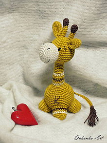 Hračky - Žirafka - 11296697_