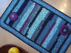 Úžitkový textil - mini koberček - 11294433_