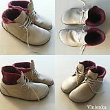 Ponožky, pančuchy, obuv - Merino liners for barefoot gobi /vložky Merino wool - 11297063_