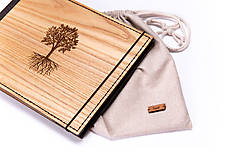 Papiernictvo - Luxusný drevený fotoalbum – Dub - 11297662_