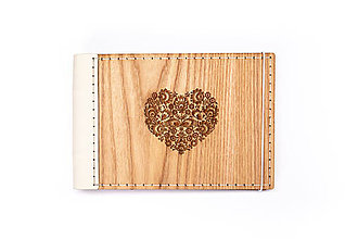 Papiernictvo - Luxusný drevený fotoalbum – Dub mini - 11297746_