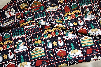 Úžitkový textil - Vianoce. Rozprávkový vianočný obrus. - 11298601_