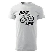 Topy, tričká, tielka - Tričko pánske Bike life - 11303571_